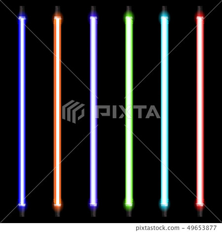Creative illustration of neon lamp sign. Art design isolated bulb banner. Abstract concept graphic Creative illustration of neon lamp sign. Art design isolated bulb banner. Abstract concept graphic 49653877