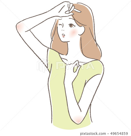 Summer sunshine woman 49654859