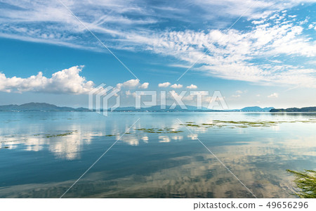 真嗣湖的景觀 真嗣湖的景觀 49656296