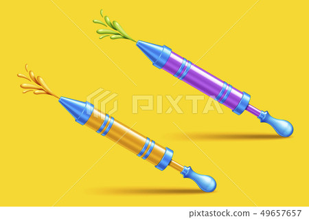 Holi pichkari object 49657657