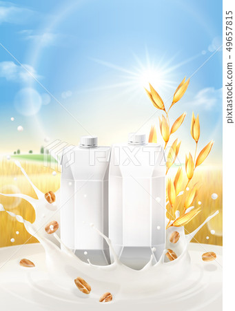 Oat milk ads 49657815