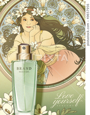Freesia perfume ads 49657956