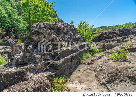 Cliffs of the Venetikos River, Greece Cliffs of the Venetikos River, Greece 49660683