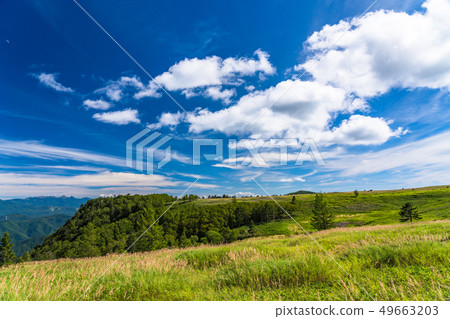 <<Nagano Prefecture>> View of Mt. Ushibushi, Mt. 49663203