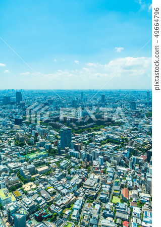 Beautiful architecture building cityscape of tokyo 49664796