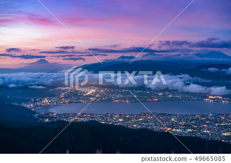 《Nagano Prefecture》 From Mt. Fuji and Lake Suwa, Mt. Takabocchi 49665085