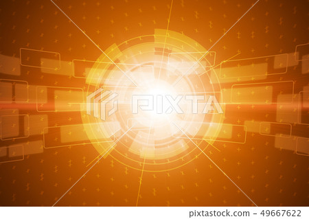 Futuristic modern media graphic design abstract 49667622