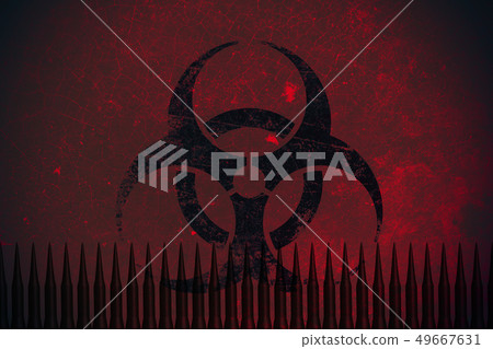 Biochemical missile bomb with Bio hazard Biochemical missile bomb with Bio hazard 49667631