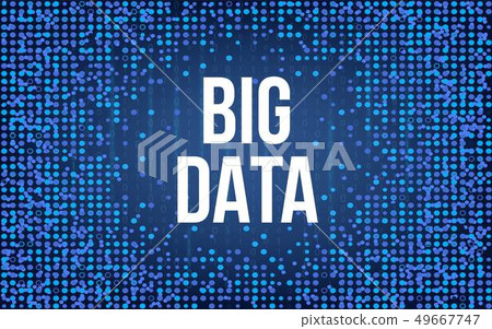 Creative illustration of BIG DATA analysis of Information. Science and technology background. Web Creative illustration of BIG DATA analysis of Information. Science and technology background. Web 49667747