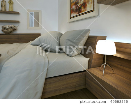 Bedroom modern interior 49668356