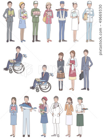 各種職業 49669330
