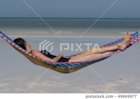 Holbox Island pier palapa sunset beach in Mexico Quintana roo Holbox Island pier palapa sunset beach in Mexico Quintana roo 49669977
