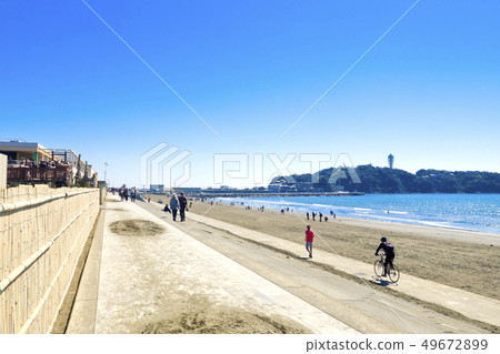 [神奈川縣]江之島海和沙灘 49672899