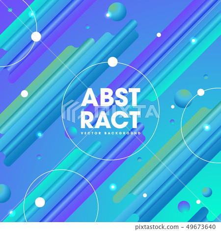 Colorful geometric elements abstract Background 49673640