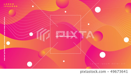 Colorful geometric elements abstract Background 49673641