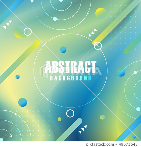 Colorful geometric elements abstract Background Colorful geometric elements abstract Background 49673645