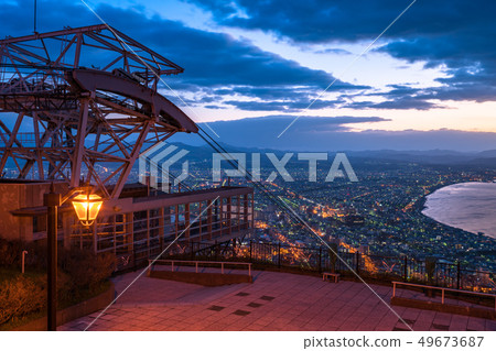 "Hokkaido" Hakodate night view, blue hour "Hokkaido" Hakodate night view, blue hour 49673687