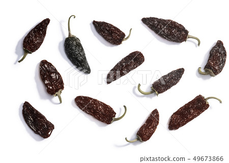 Chipotle smoke-dried jalapeno peppers, paths, top Chipotle smoke-dried jalapeno peppers, paths, top 49673866