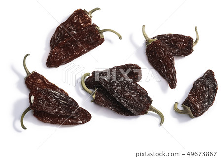 Chipotle smoke-dried jalapeno pepper, paths, top Chipotle smoke-dried jalapeno pepper, paths, top 49673867