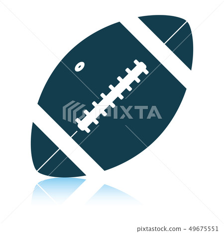 American football ball icon American football ball icon 49675551