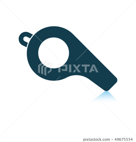 American football whistle icon American football whistle icon 49675554