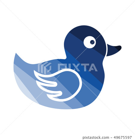 Bath duck icon 49675597