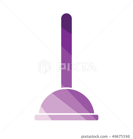 Plunger icon 49675598