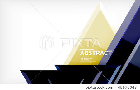 Tech futuristic geometric 3d shapes, minimal Tech futuristic geometric 3d shapes, minimal 49676048