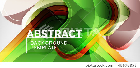 Techno lines, hi-tech futuristic abstract 49676855