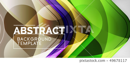 Light effects glossy arrows background 49678117