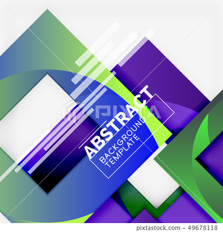 Geometric minimal abstract background with Geometric minimal abstract background with 49678118