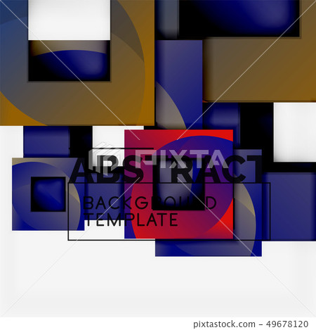 Modern geometric abstract background Modern geometric abstract background 49678120