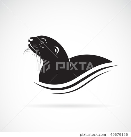 Vector of Asian Otter, Aonyx cinerea or Oriental Vector of Asian Otter, Aonyx cinerea or Oriental 49679136