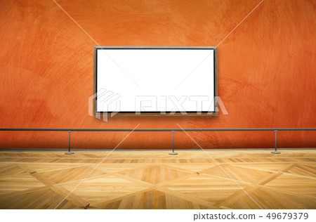 frame hanging on wall frame hanging on wall 49679379