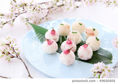 Makishima Temari Sushi Sakura Onigiri Makishima Temari Sushi Sakura Onigiri 49680808
