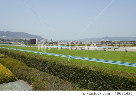 Hanshin Racecourse-Shiba Course last straight line (1) Hanshin Racecourse-Shiba Course last straight line (1) 49681422