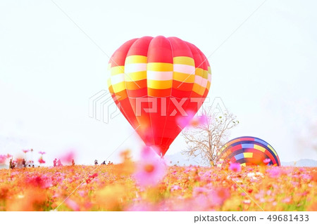Many balloons show in Thailand Many balloons show in Thailand 49681433