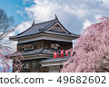 Ueda City, Nagano Prefecture Ueda Castle and Sakura 49682602