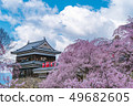 Ueda City, Nagano Prefecture Ueda Castle and Sakura 49682605