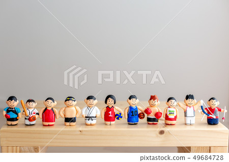 Sports competition doll 49684728