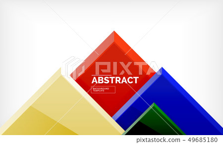 Geometric abstract background, modern square Geometric abstract background, modern square 49685180