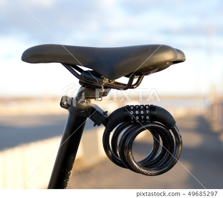 bicycle  lock 49685297