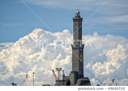 genoa lanterna lighthouse city symbol 49686550