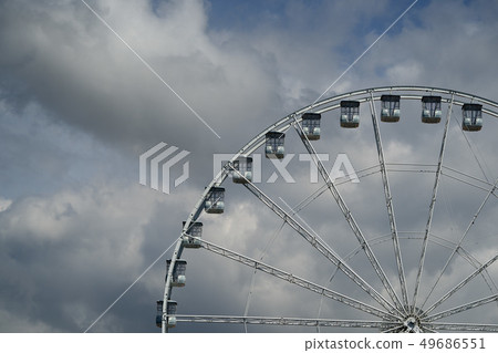 panoramic ferris big wheel detail 49686551
