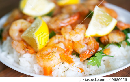 fried shrimps fried shrimps 49686656