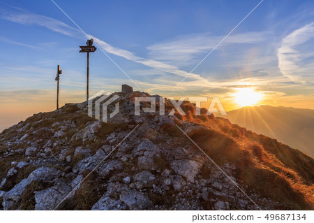 sunrise in Piatra Craiului Mountains, Romania 49687134