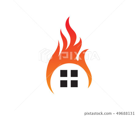 Fire flame vector illustration design Fire flame vector illustration design 49688131