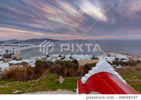 Greece. The island of Mykonos. 49689597
