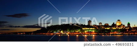 Quebec City at night 49693831