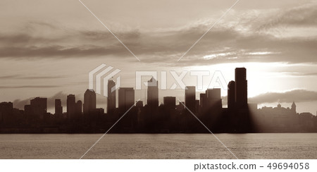 Seattle sunrise 49694058
